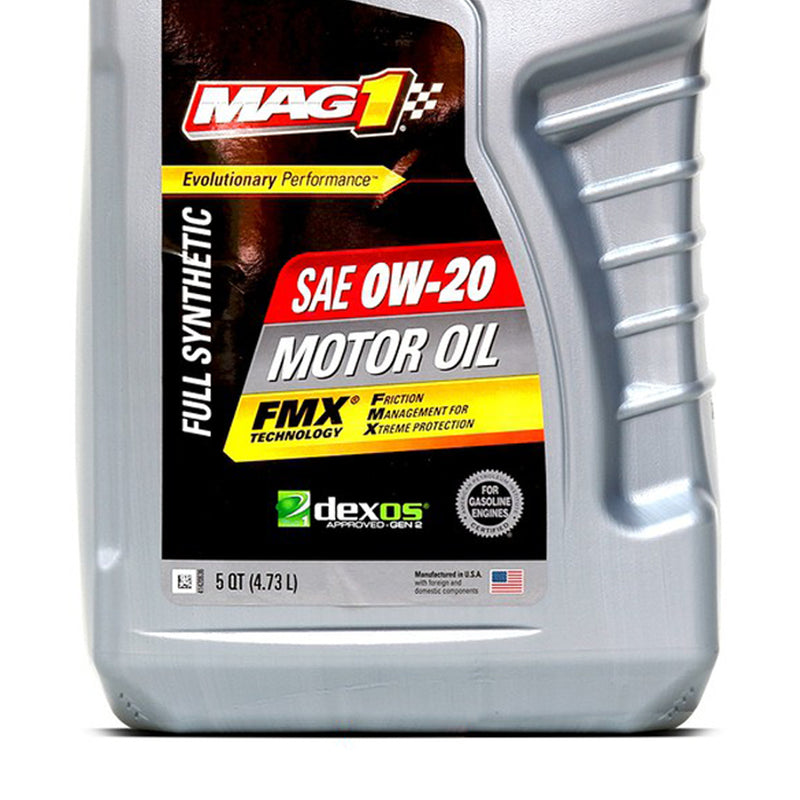 MAG1 0W20 API SN PLUS GF-5 Full Synthetic Oil 5qt/4.73L