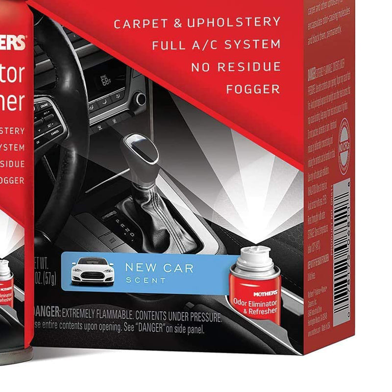 MOTHERS Odor Eliminator & Refresher - New Car Scent 2oz.