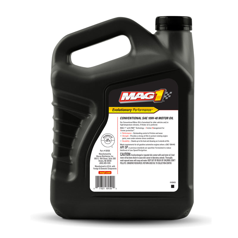 MAG1 10W40 API SP/SN/GF-5 Motor Oil 1gal/3.79L