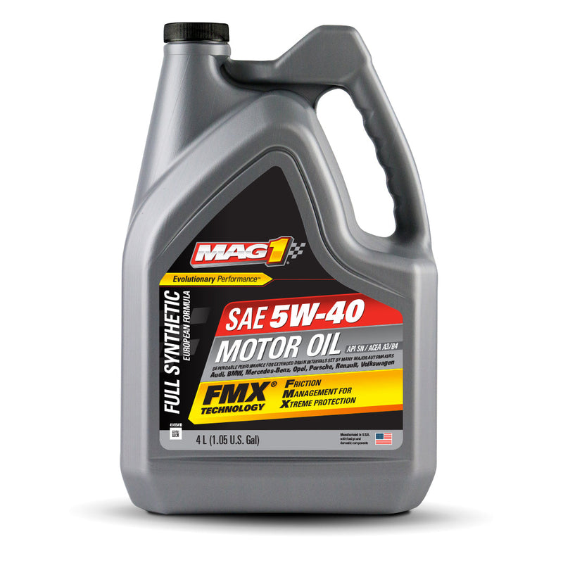 MAG1 5W40 API SN Full Synthetic Euro Blend 5qts/4.732L