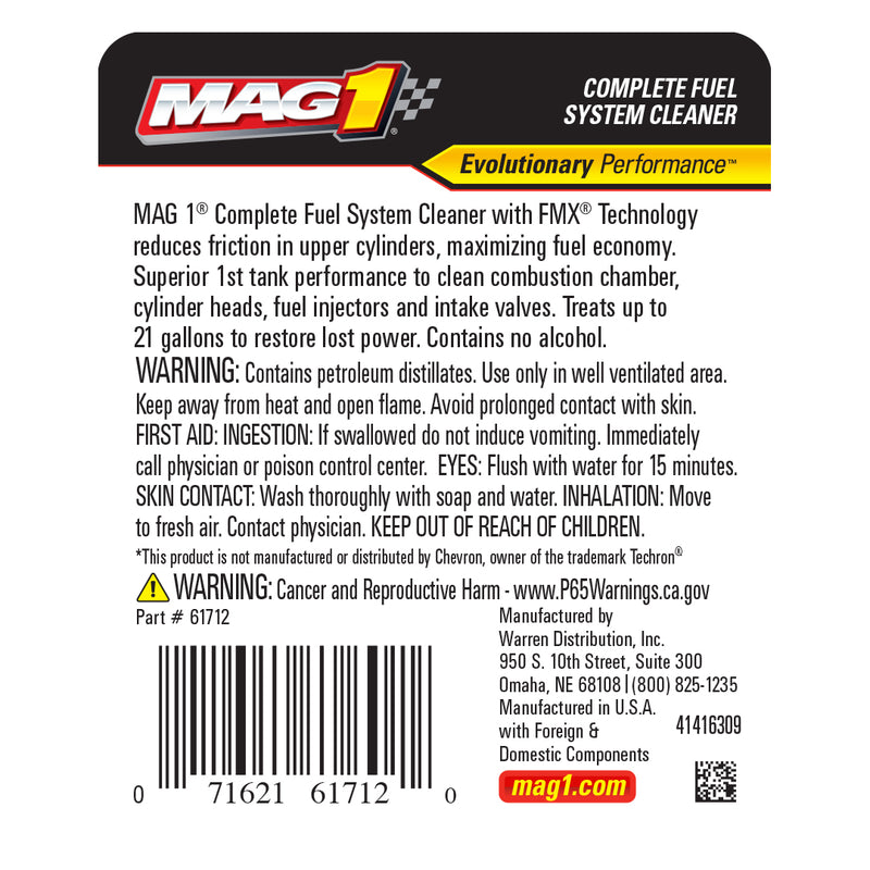 MAG1 Complete Fuel System Cleaner 12oz.