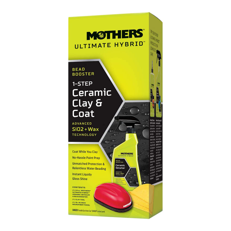 Mothers Ultimate Hybrid Ceramic Clay & Coat Bead Booster Kit