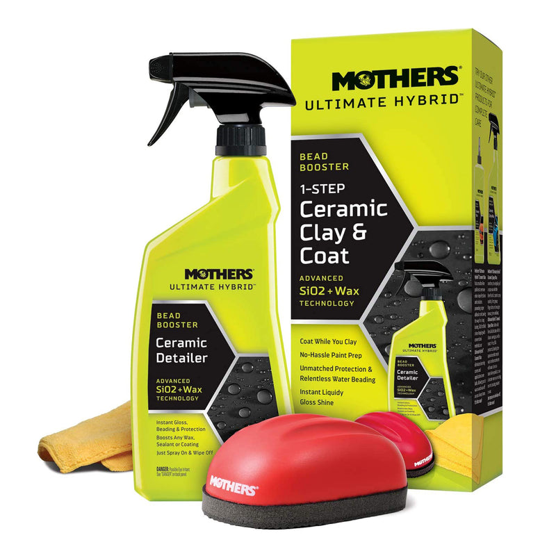 Mothers Ultimate Hybrid Ceramic Clay & Coat Bead Booster Kit
