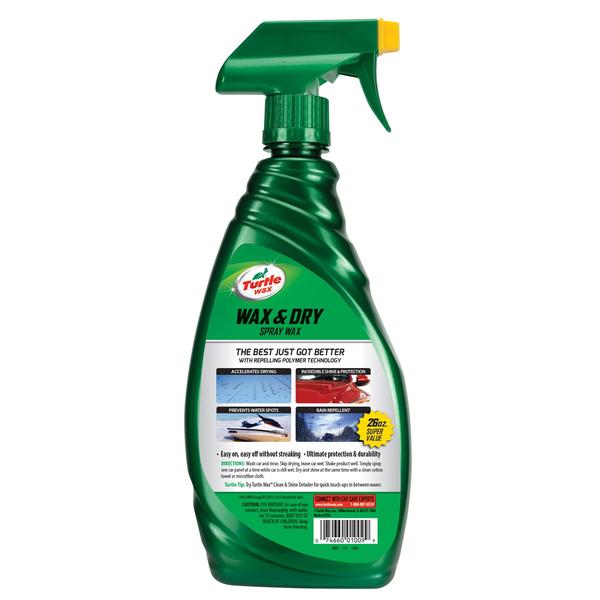 Turtle Wax 1-Step Wax & Dry 26 Oz