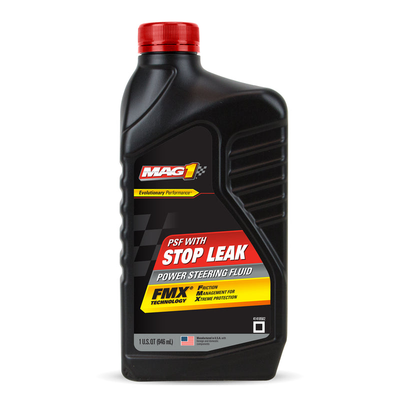 MAG1 Power Steering Fluid with Stop Leak 1qt.