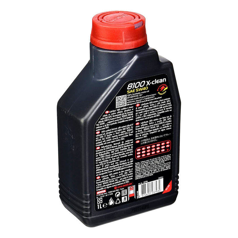 Motul 8100 X-Clean (dexos2) 5W40 1Liter