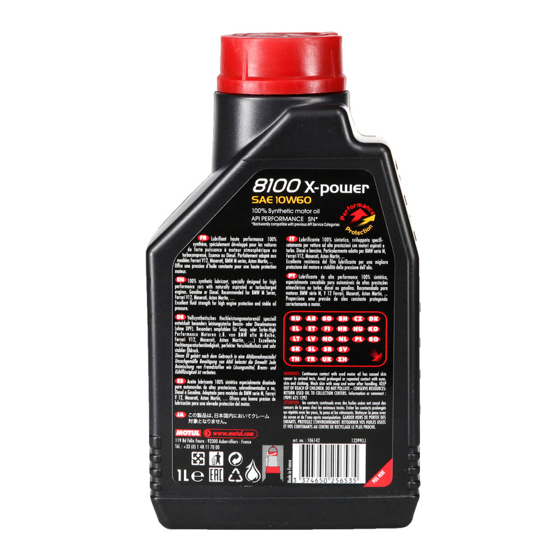 Motul 8100 X-Power 10W60 1 Liter