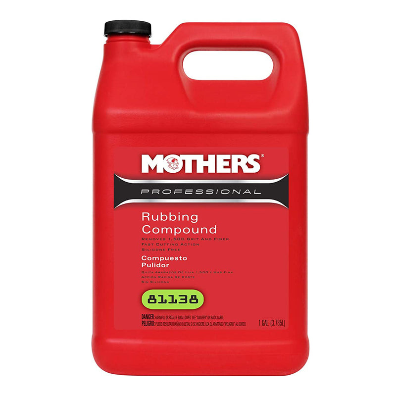 MOTHERS Professional Rubbing Compound (RC1) 1 Gallon