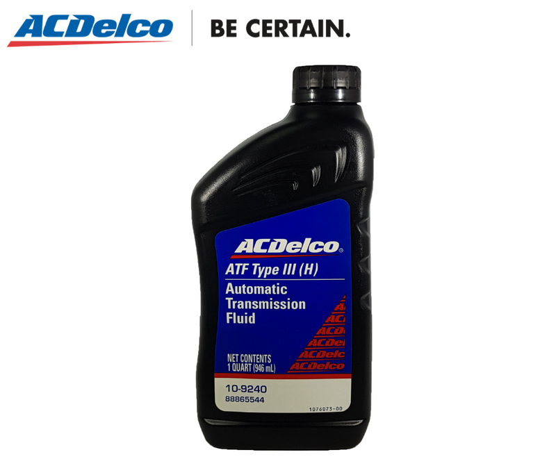 ACDelco Automatic Transmission Fluid Dexron III (ATFIII) 1 Quart