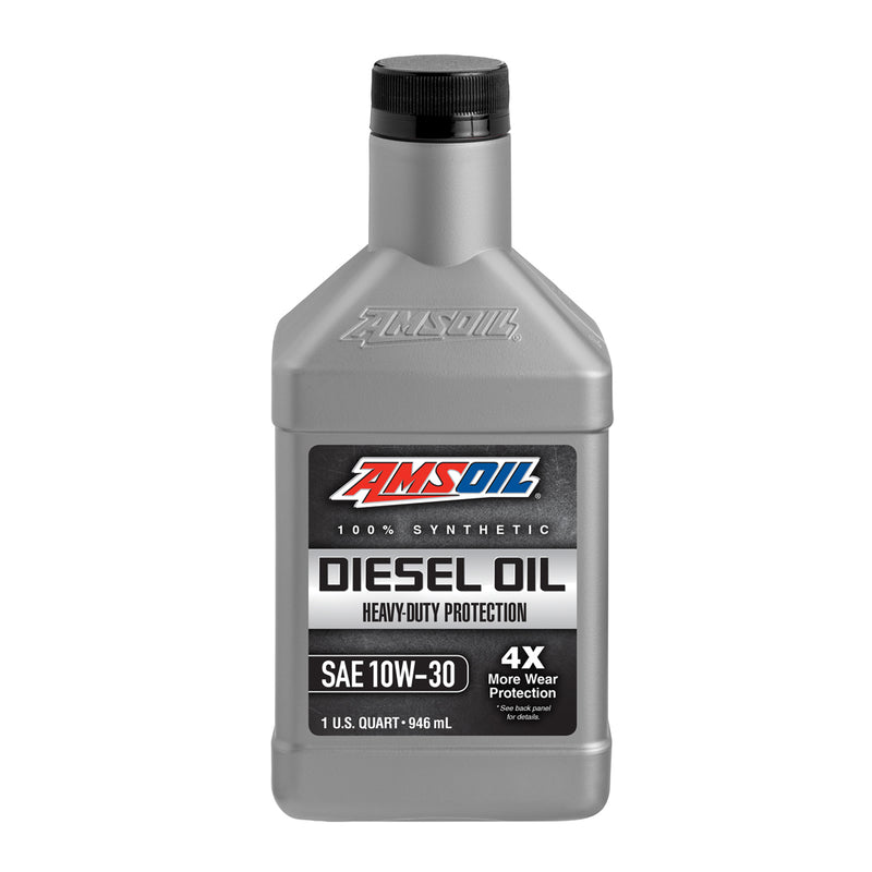 AMSOIL 100% Synthetic Diesel Oil Heavy-Duty 10W30 1 Quart