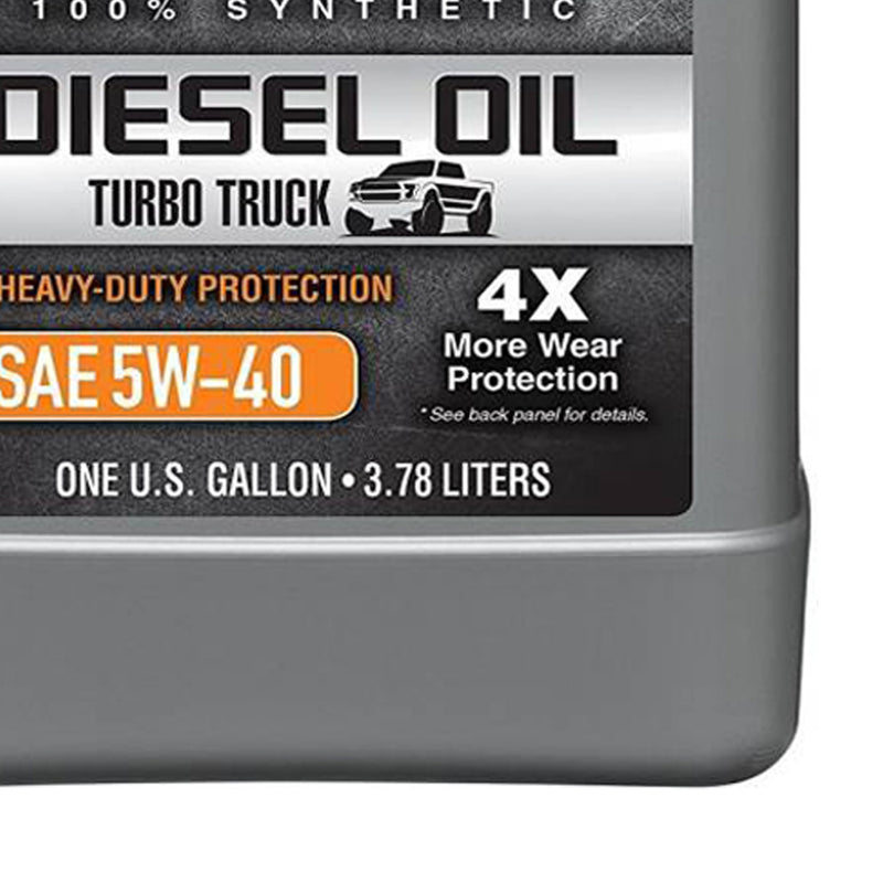 AMSOIL 100% Synthetic Diesel Oil Turbo Truck Heavy-Duty 5W40 1 Gal.
