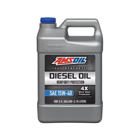 AMSOIL Synthetic 15W40 Diesel Heavy-Duty Engine Oil 1 Gallon