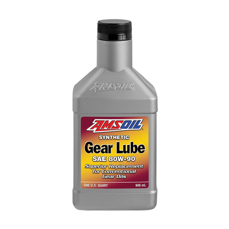 AMSOIL Synthetic 80W90 Gear Lube 1 Quart