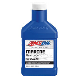 AMSOIL Synthetic Marine Gear Lube 75W90 1 Quart