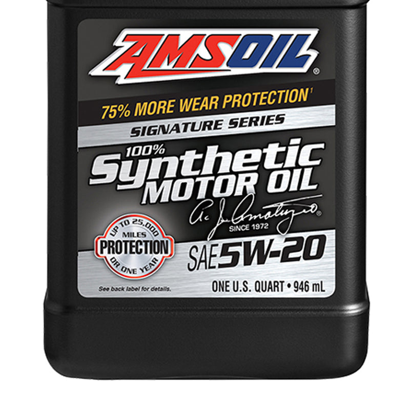 AMSOIL 100% Synthetic Signature Series Motor Oil 5W20 1 Quart