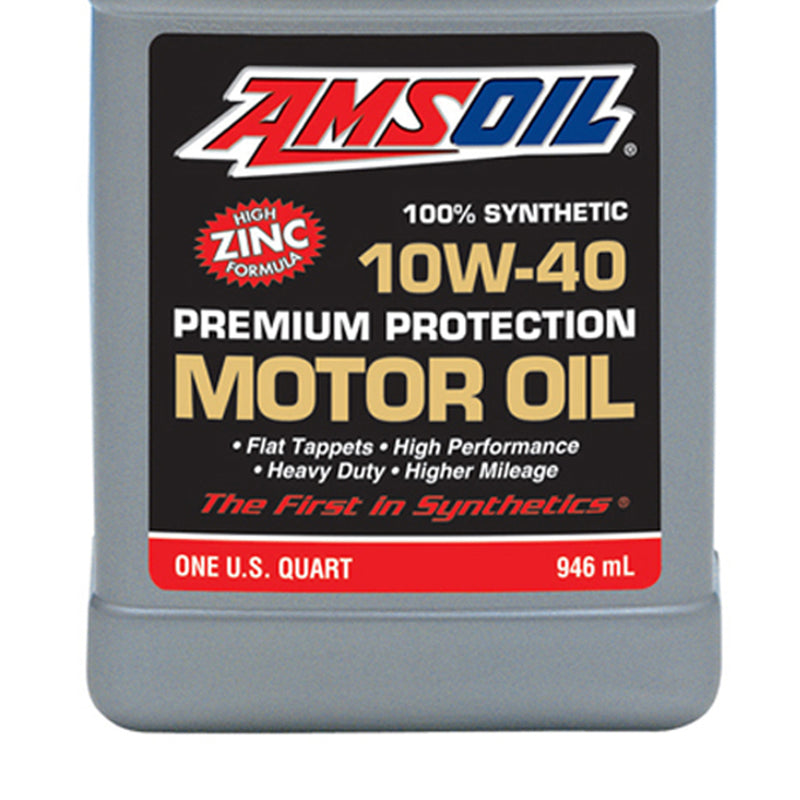 AMSOIL 100% Synthetic Oil Premium Protection 10W40 1 Quart