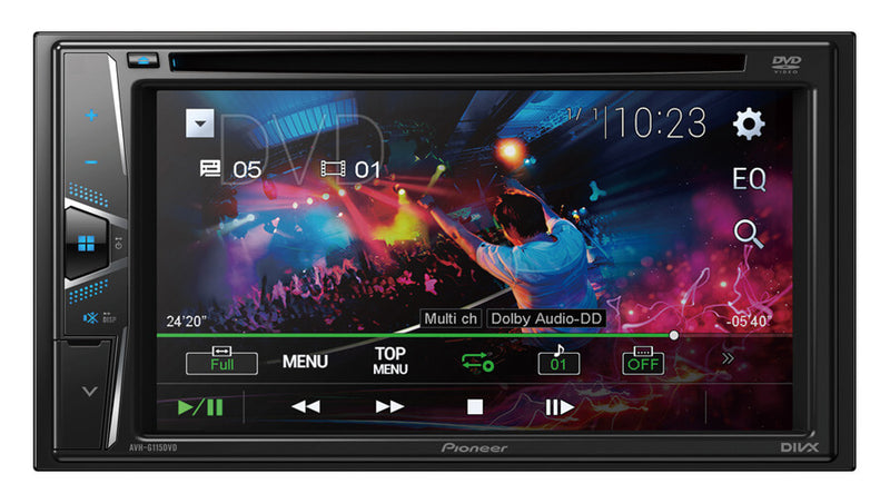 Pioneer AVH-G115DVD 6.2" DVD Multimedia AV Receiver with Front USB
