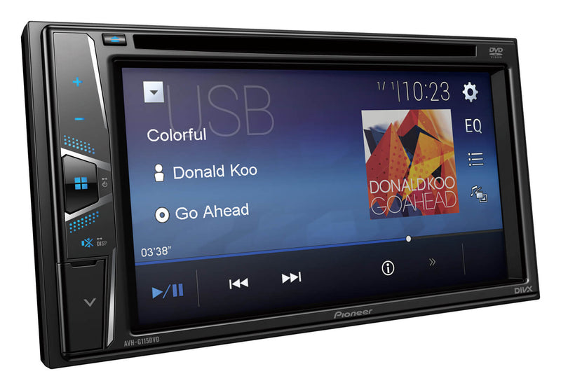 Pioneer AVH-G115DVD 6.2" DVD Multimedia AV Receiver with Front USB
