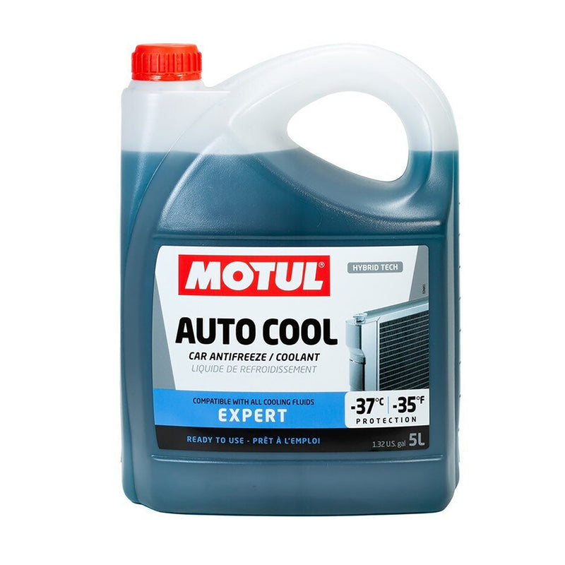 Motul Auto Cool Car AntiFreeze / Coolant Ready to Use 5 Liters