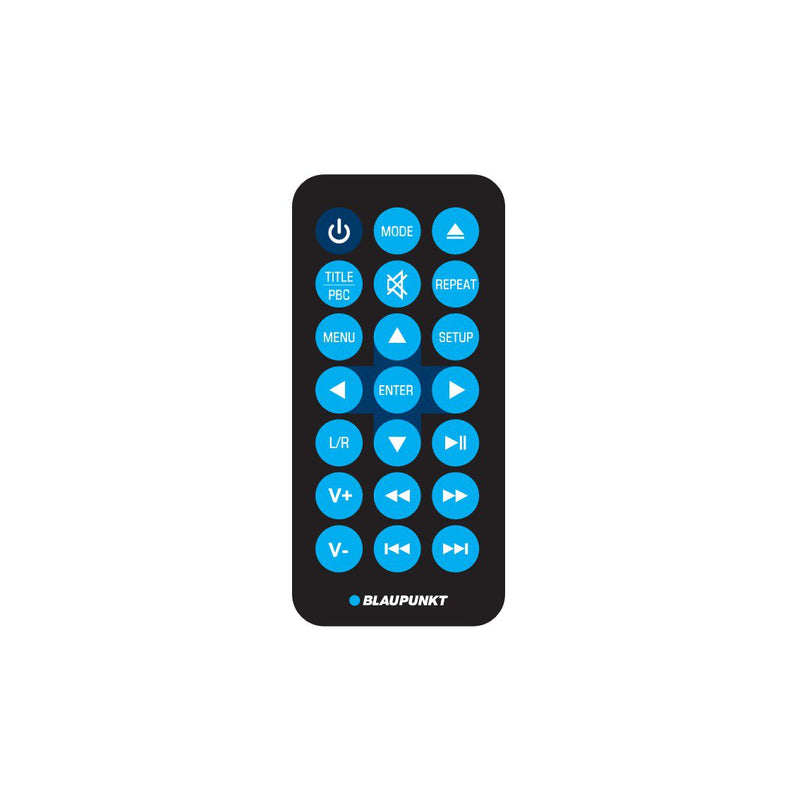 Blaupunkt Headunit Barceona 240 1DIN FM/AM | DVD Player | SDHC | Bluetooth