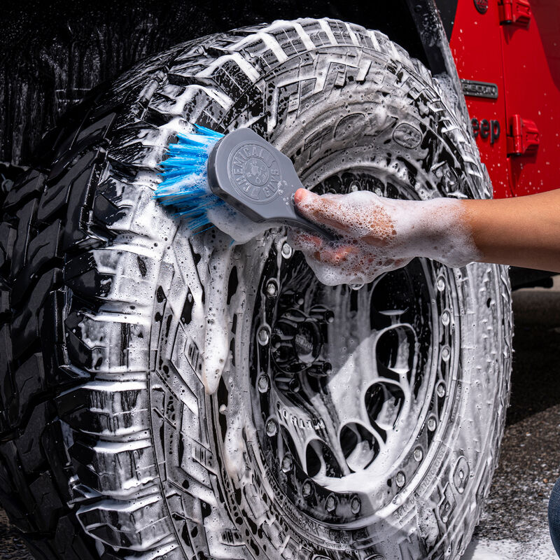 Chemical Guys Blue Stiffy Brush for Tires