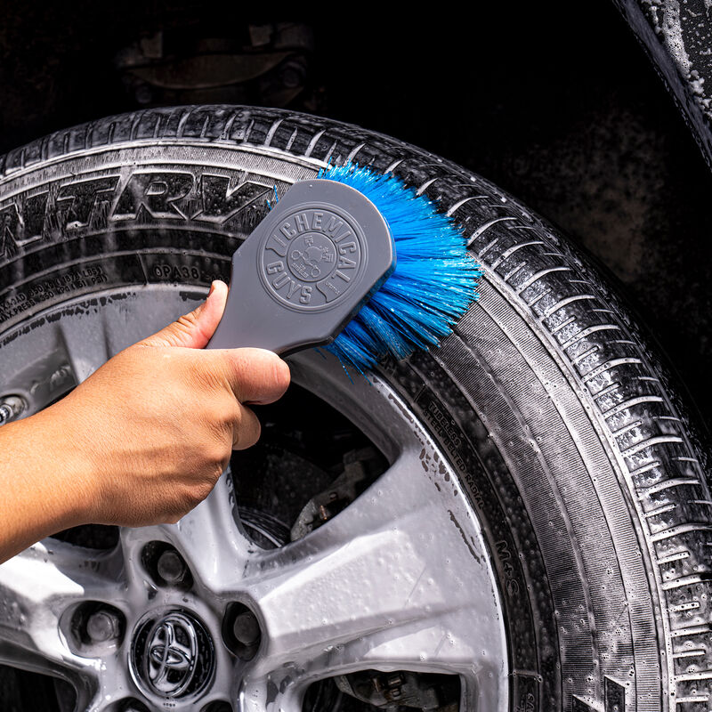 Chemical Guys Blue Stiffy Brush for Tires