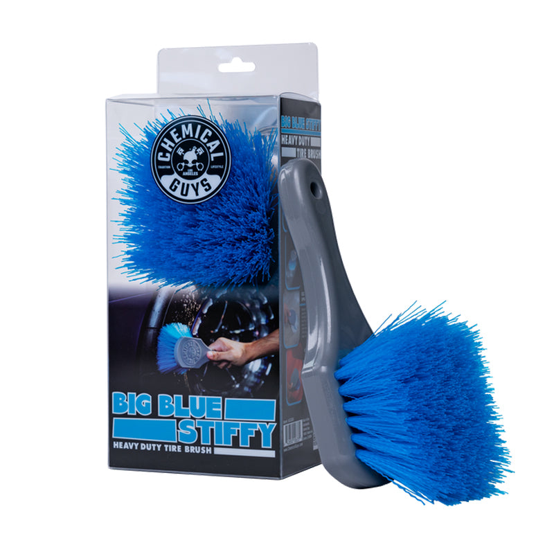 Chemical Guys Blue Stiffy Brush for Tires