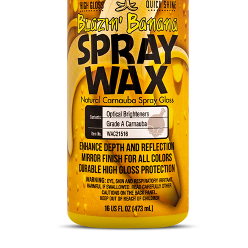 Chemical Guys | Blazin Banana Carnauba Spray Wax (16oz)