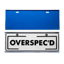 Overspec'D Auto Plate Frame Holder