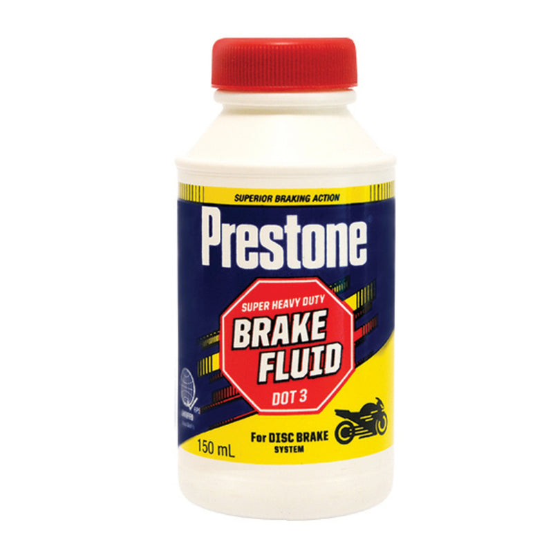 Prestone Brake Fluid DOT 3 for Motorcycle 150ml