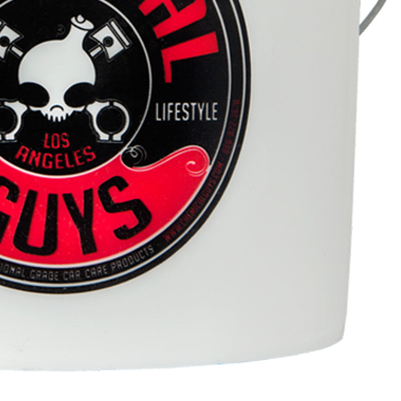 Chemical Guys Heavy Duty Ultra Clear Detailing Bucket