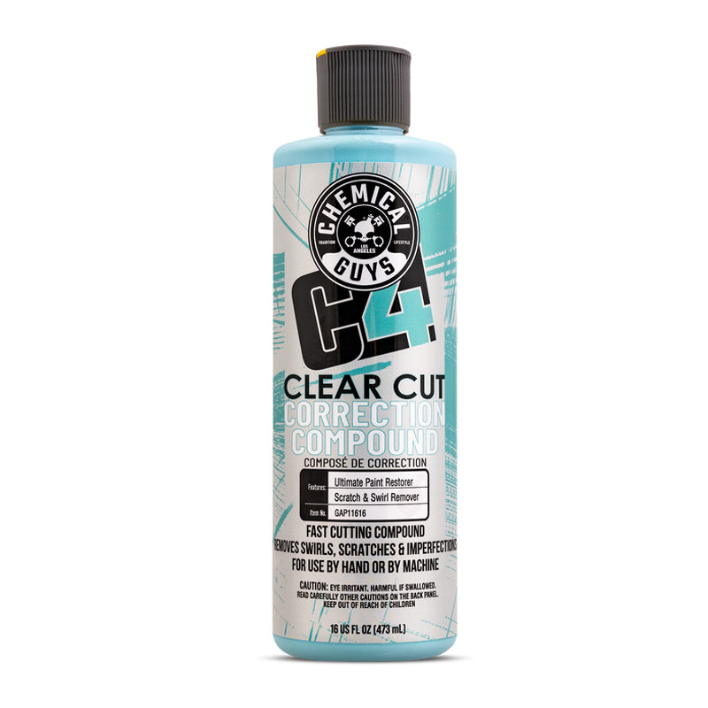 Chemical Guys C4 Clear Cut Correction Compound 16oz.