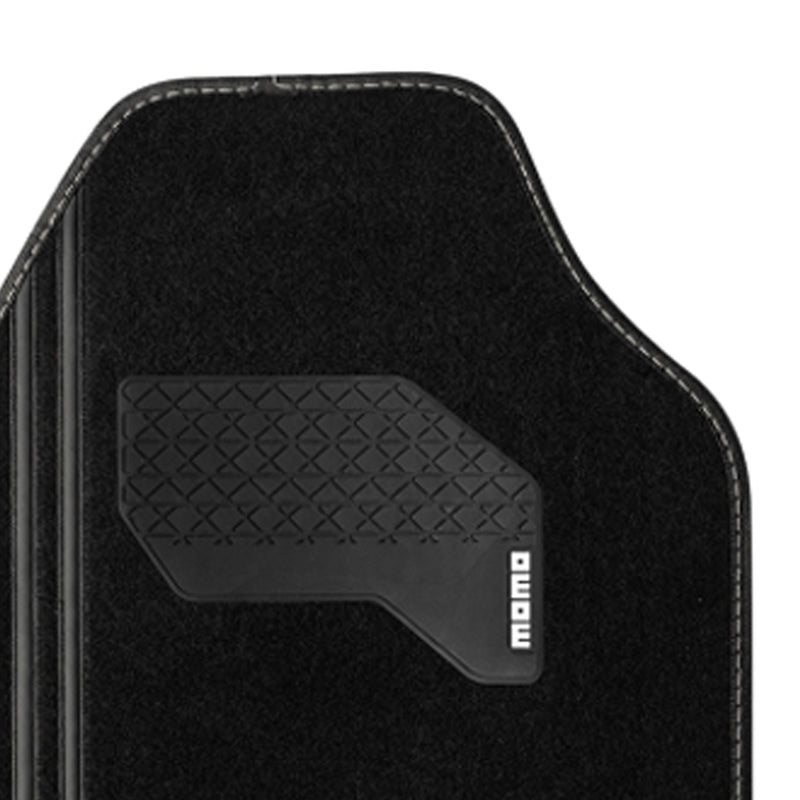 MOMO Universal Car Floor Mat Sport Black