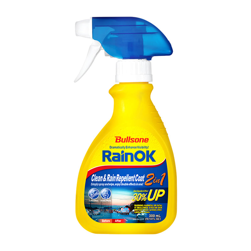 Bullsone RainOK Clean & Rain Repellent 2 in 1 300 ml/10.14 Oz.