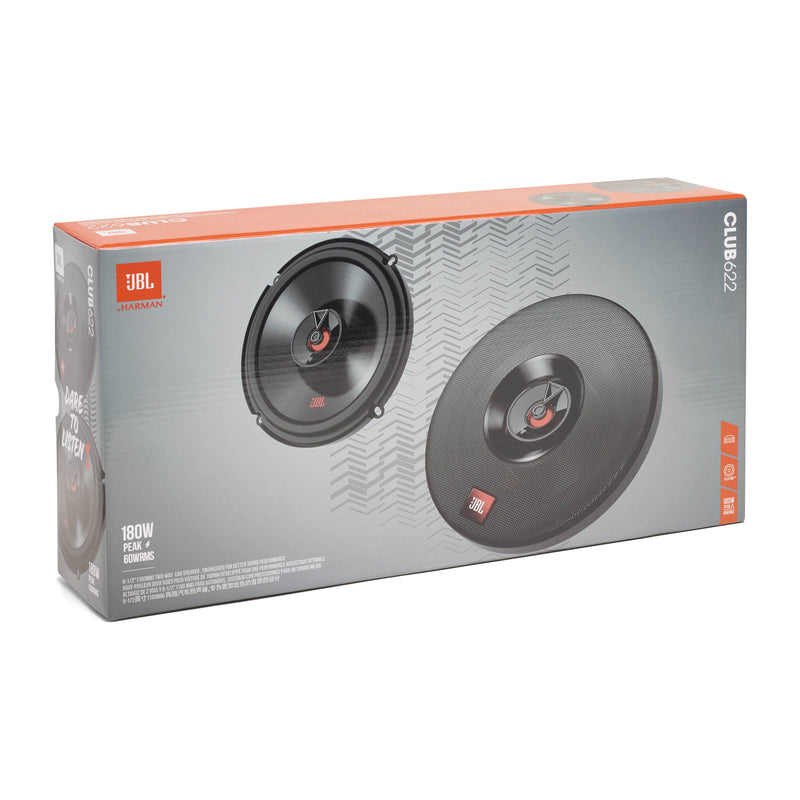 JBL Coaxial Speaker Club 622 6.5" 2-Way 60W RMS 3Ω