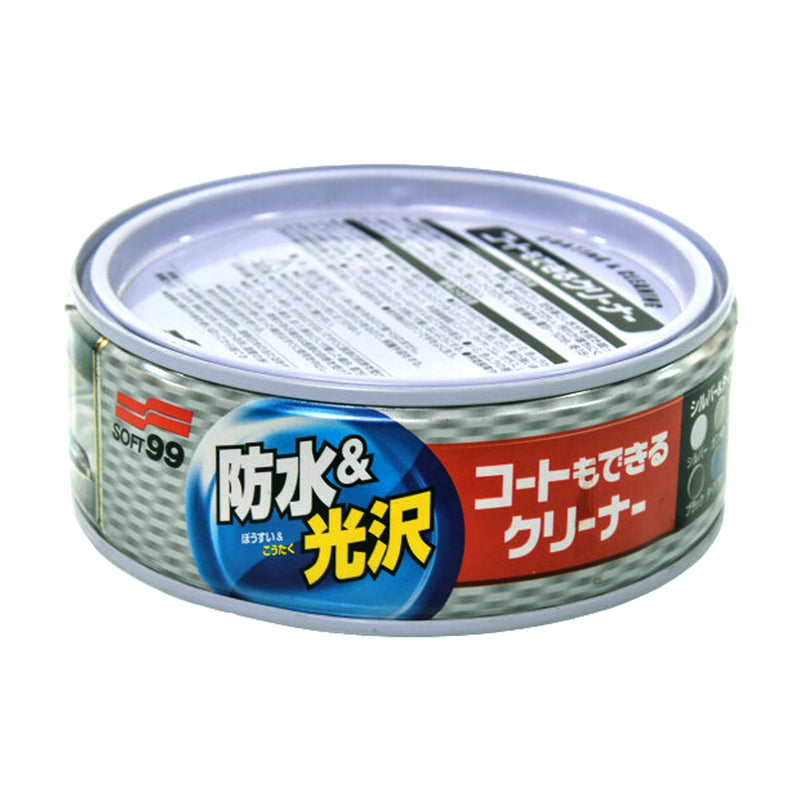 SOFT99 Coating & Cleaning Wax Silver & Dark 230g