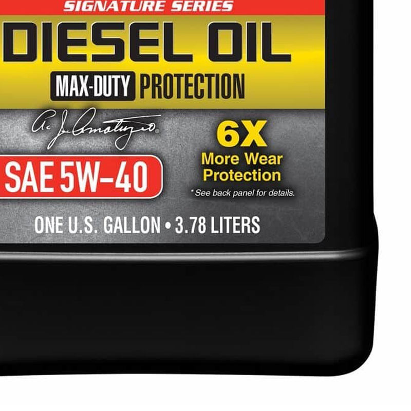 AMSOIL 100% Synthetic Signature Series Diesel Oil Max-Duty 5W40 1 Gal.