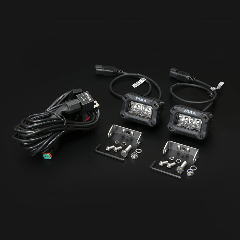 PIAA LED Pod 2000 Series Spot Beam 5600K, 12V, 9.2W 3"