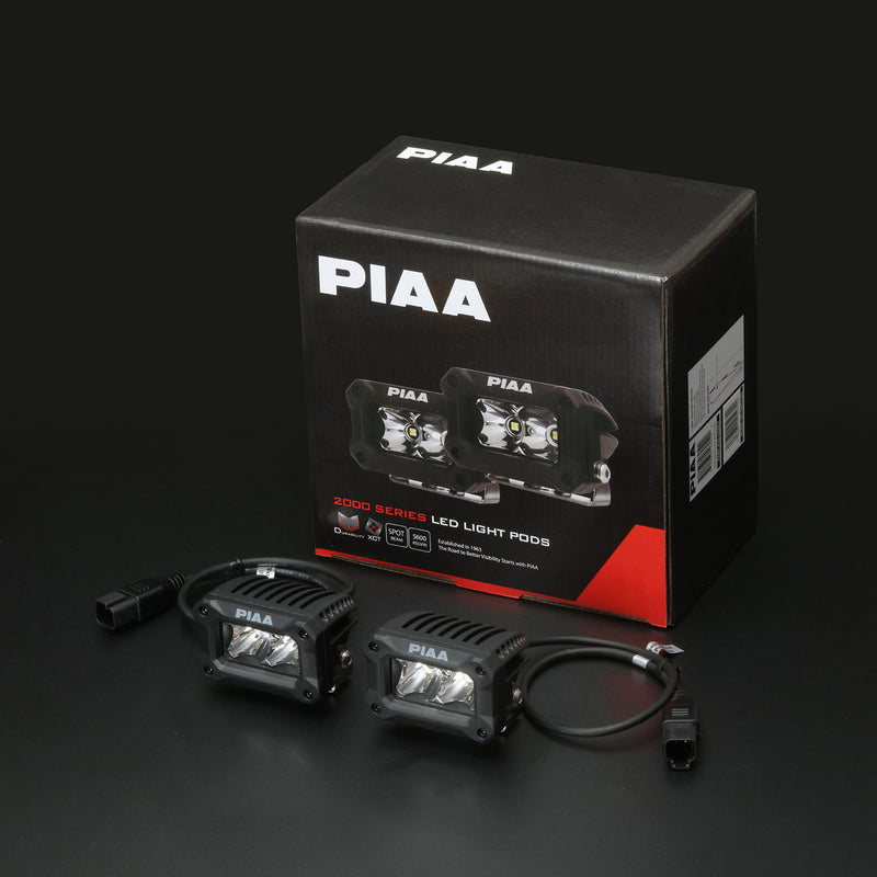 PIAA LED Light Bar SPOT Beam 5600K 2000 Series Pod 3"