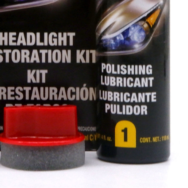 Doctor Wax Headlight Restoration Kit 2 X 4fl. Oz. 2 X 118 mL