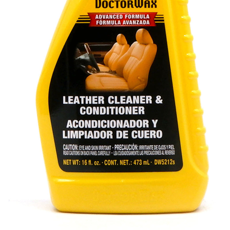 Doctor Wax Leather Cleaner & Conditioner 16fl. Oz./473 mL