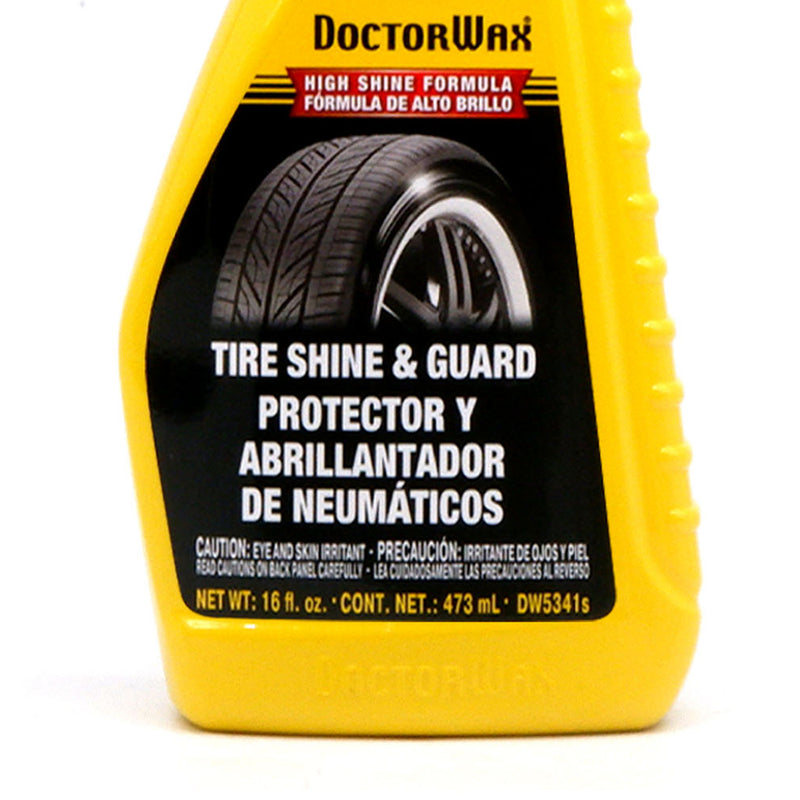 Doctor Wax Tire Shine - Water-Based 16fl. Oz./473 mL