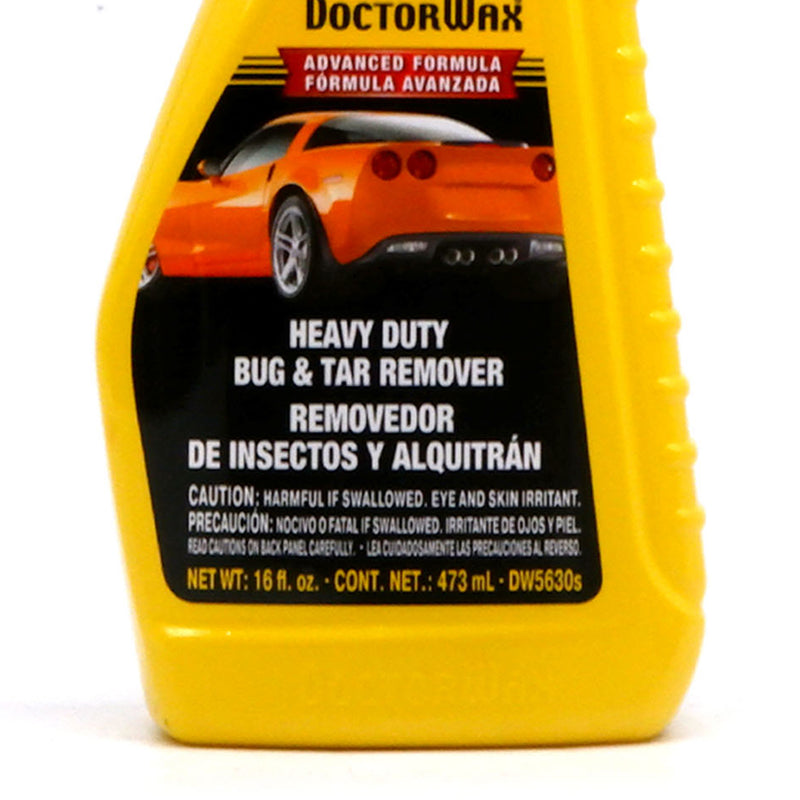 Doctor Wax Heavy Duty Bug & Tar Remover 16fl. Oz./473 mL
