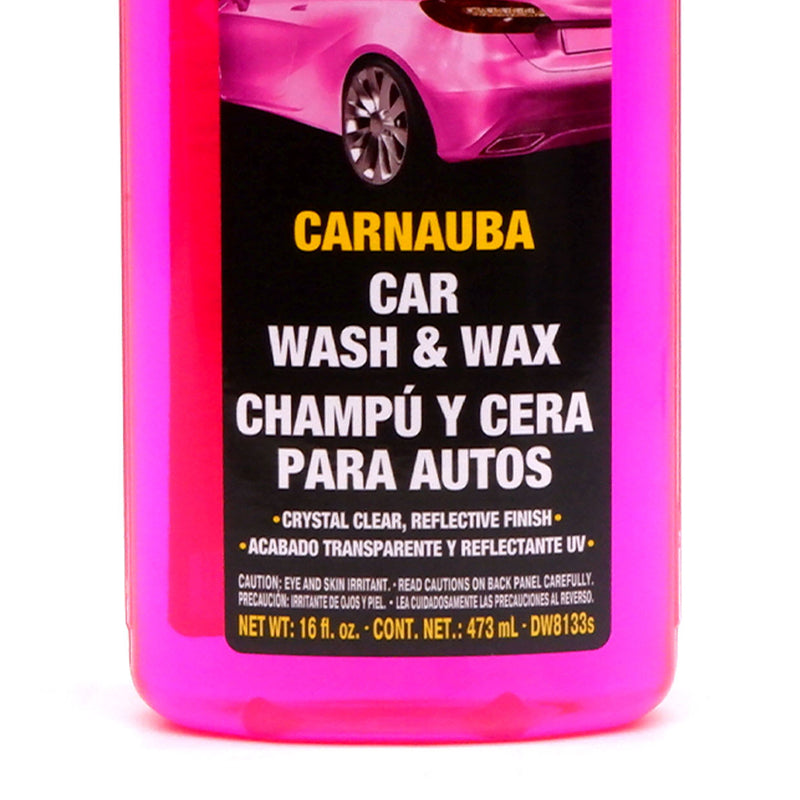 Doctor Wax Carnauba Car Wash & Wax 16oz/473ml