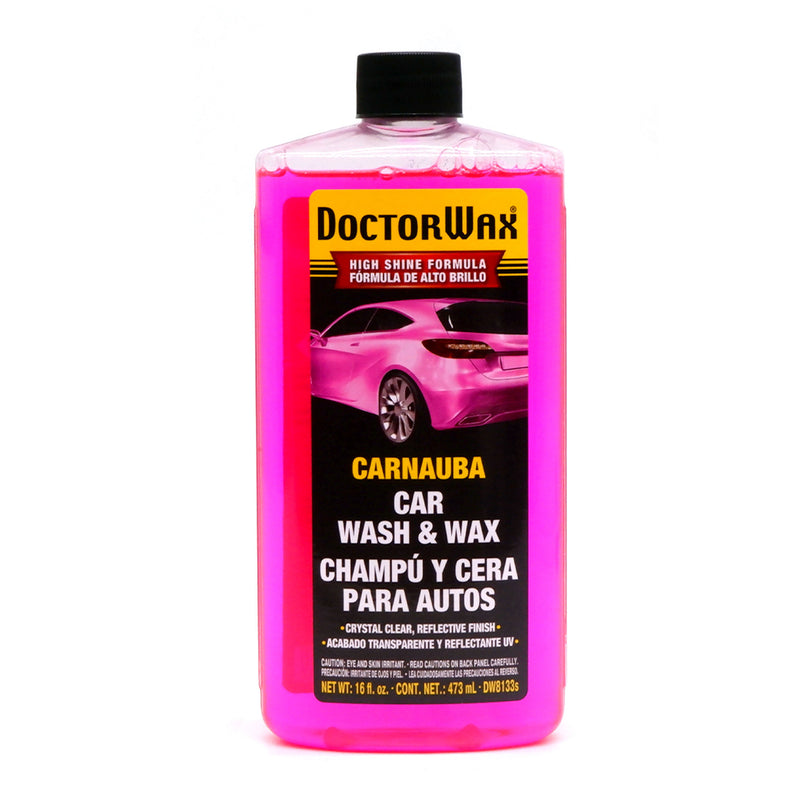 Doctor Wax Carnauba Car Wash & Wax 16oz/473ml