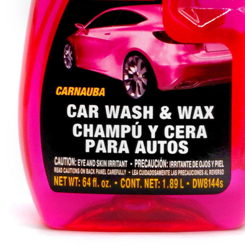Doctor Wax Carnauba Car Wash & Wax 64oz/1.89L