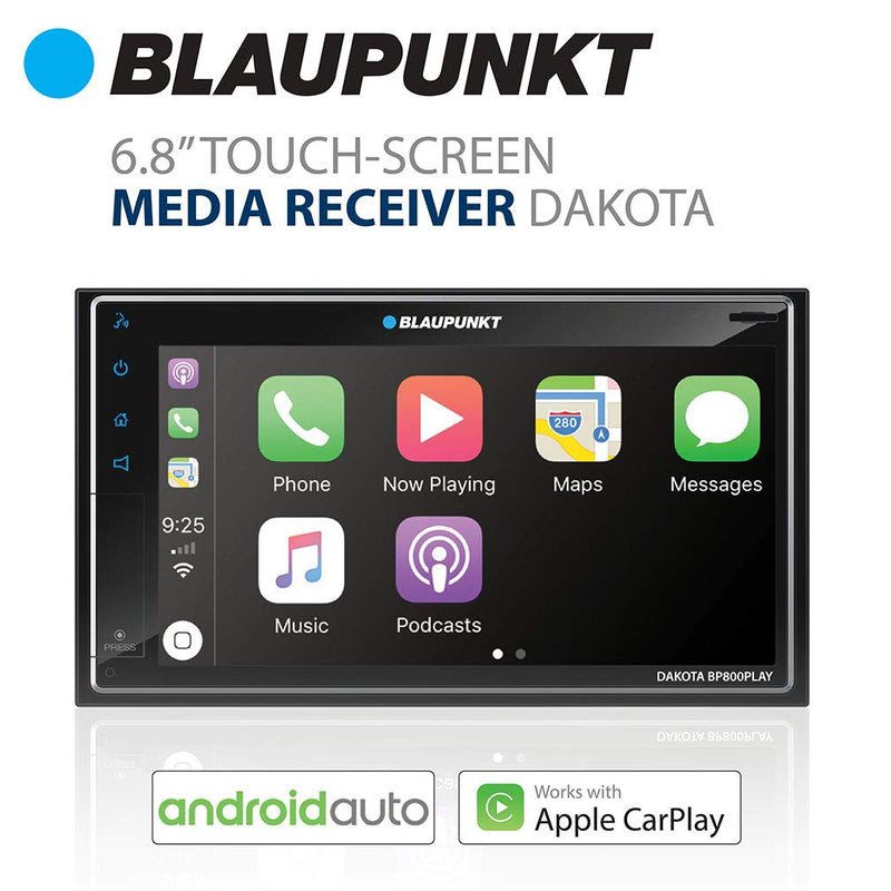 Blaupunkt Headunit Dakota 800 2DIN 6.8" | Android Auto | Apple Carplay | Bluetooth | USB