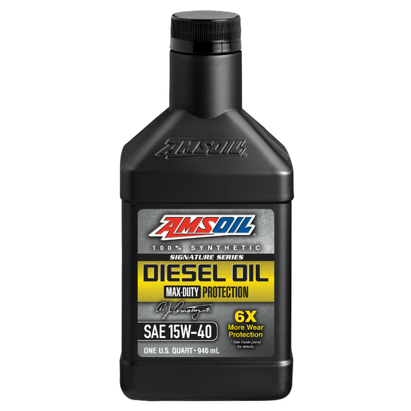 AMSOIL Signature 0W-40 Max-Duty Synthetic Diesel Oil 1 Gal
