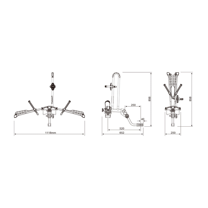 BuzzRack Bike Rack Hitch Mount EAZZY H1 (1 Bike)