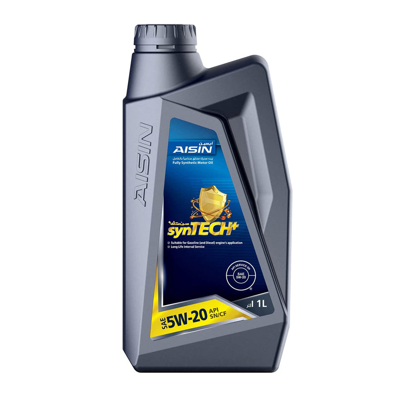 Aisin Engine Oil Fully Synthetic Gas/Diesel SN / CF 5W20 1 Liter